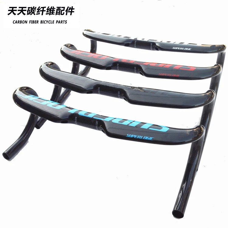 superlogic cycling top carbon fiber road bends road bike mtb bike bar bicycle parts internal cable routing Handlebar ud carbon