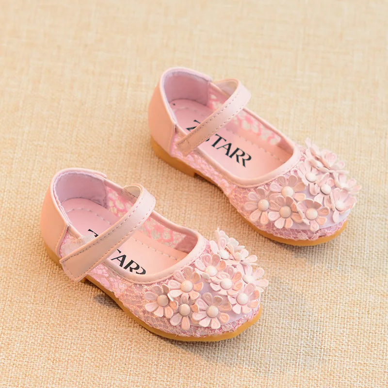 2022 neue Fashion Cut-Outs Mädchen Sandalen Prinzessin Blumen Schuhe Kinder Schuh Mädchen Sommer Kinder Spitze Sandalen Infant Schuhe rot