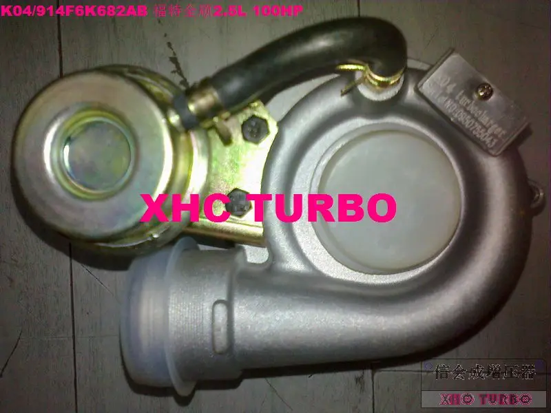 NEW K04 5304 9700 001 914F6K682AB/F/G Turbo Turbocharger for FORD Transit IV 4EB/4EA/4EC 2.5L 100HP 91-