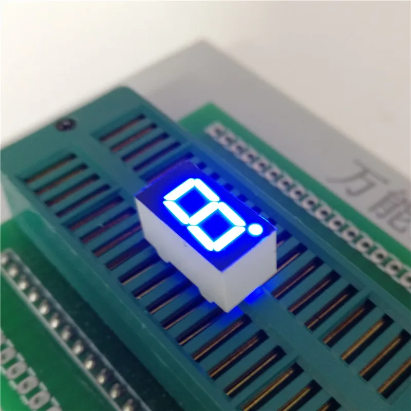 20PCS New and original 1 Bit 0.36 inch Digital Tube LED Display blue Light 7 Segment Common Cathode