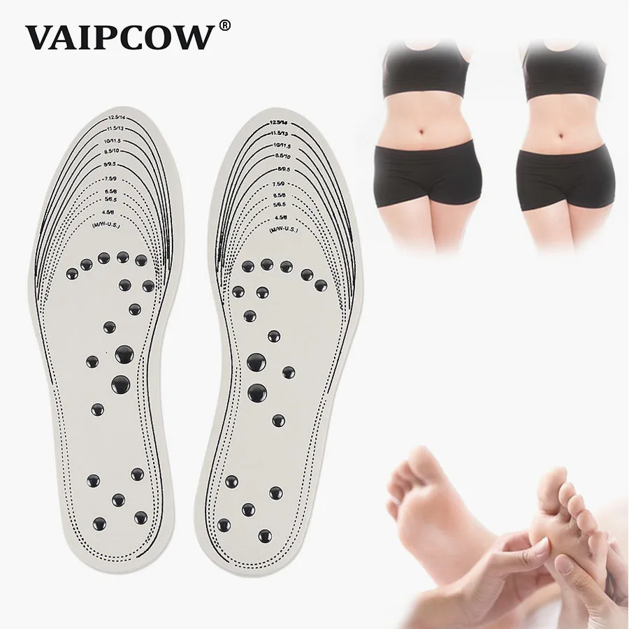 Memory Cotton Massage Insole Magnetic Therapy Foot Massager Shoe Inserts Weight Loss For Feet  Insoles wholesale Dropshipping