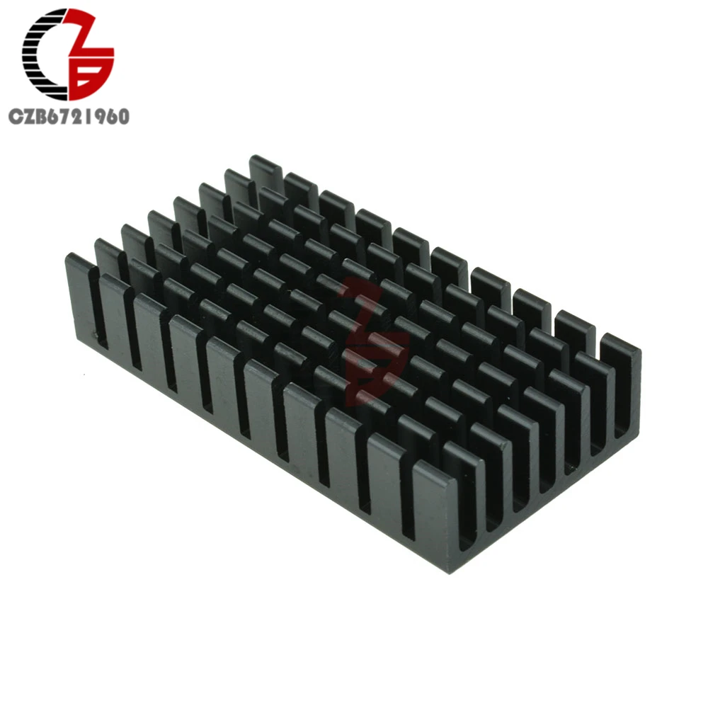 50x25x10mm Heatsink Heat Sink Cooling Radiator Heating Dissipation Cooler for PCB LM2596 2577 2587 Amplifer LED COB Light DIY