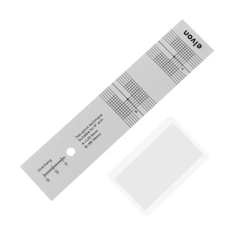 픽업 캘리브레이션 거리 게이지 각도기 레코드 lp 비닐 턴테이블 축음기 포노 카트리지 스타일러스 정렬 조정