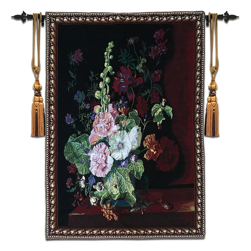 Creative Belgium wall hanging stilllife decorative tapestry bedroom blanket model room paintings home improvement items murals