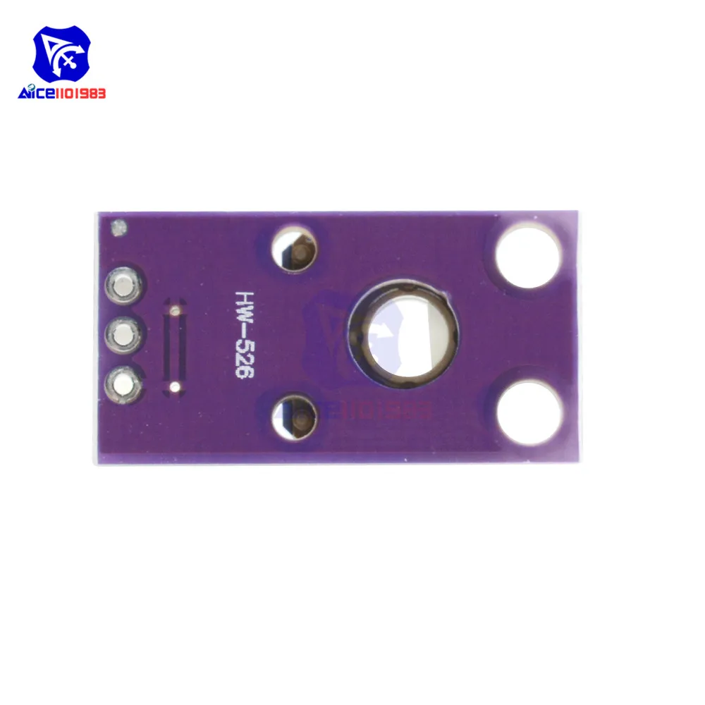 HW-526 Rotation Angle Sensor Module SV01A103AEA01R00 Trimmer 10K Potentiometer Sensing Module with Pin for Arduino