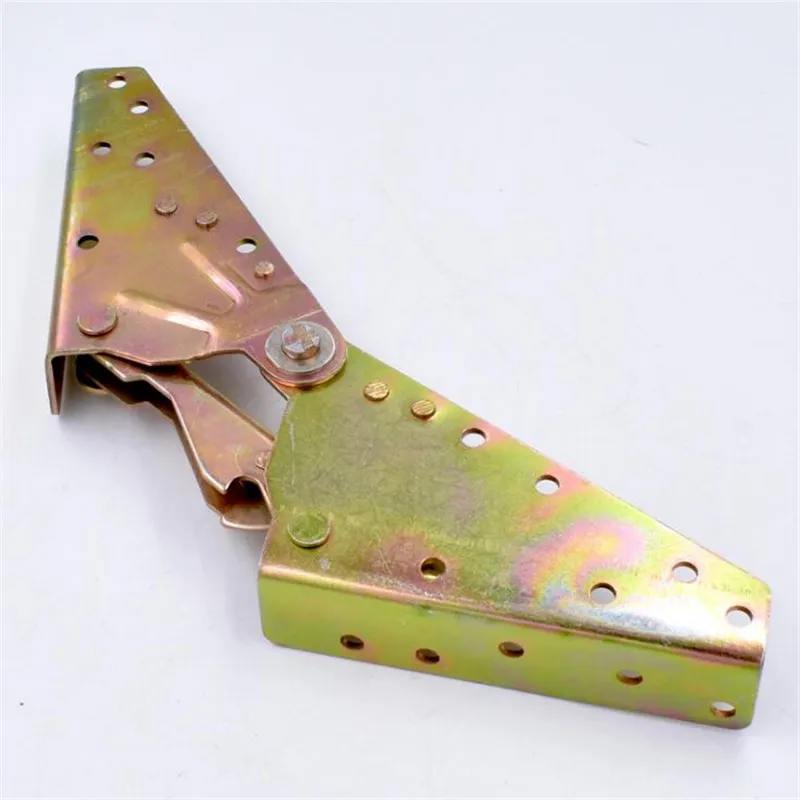 Furniture Hardware Sofa Bed Folding hinge Champagne Color Sofa features Connector 2pcs