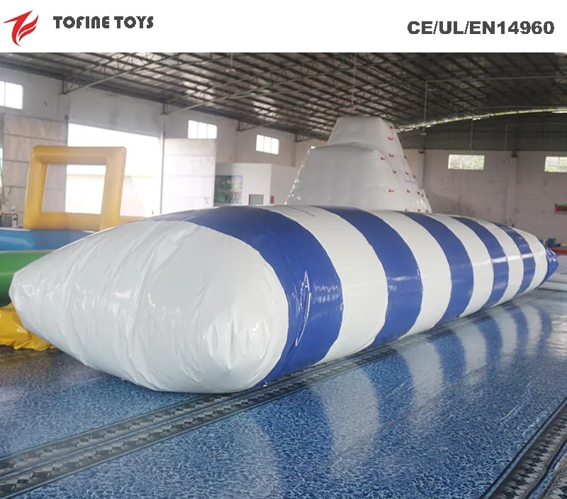 Inflatable Water Launch for Water Tower Water Games Blob Jump Inflatable Launcher for Sale