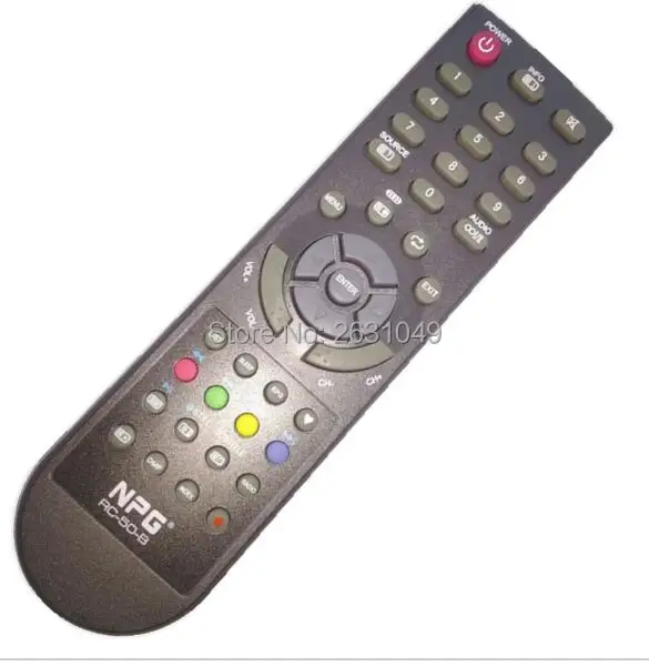 Brand New and Original RC-50-B NPG LED TV Remote Control =RC-06-B for NL 2212 HFB, NLD-3232HHB, NL1910SHB NL2210HFB, NL-3216HHBS