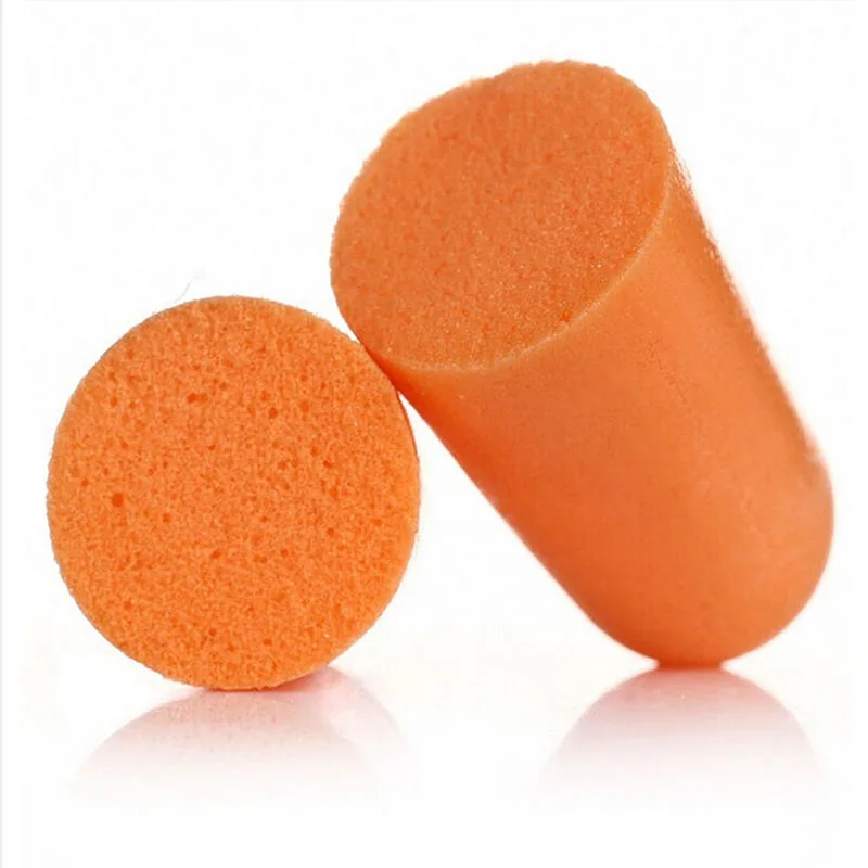 20/40/100/200 PCS 3M 1100 Sleeping Noise Prevention Earplug Industrial Foam Noise Reducer Soundproof Anti-noise Ear Plug