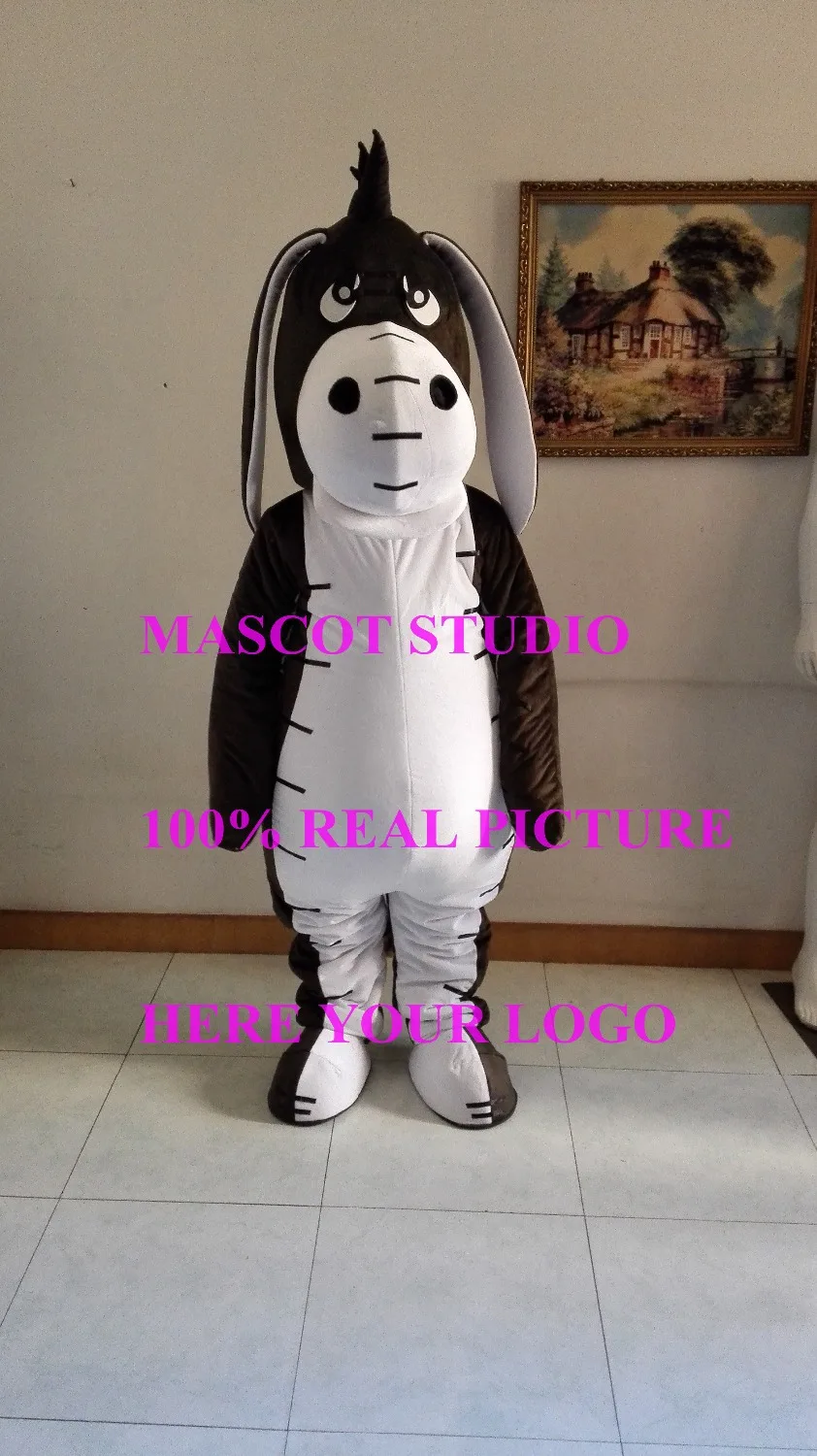 mascot donkey mascot costume cartoon character custom fancy costume anime cosplay kits mascotte fancy dress carnival costume