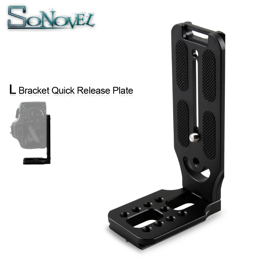 

Longer Version Quick Release L Plate Bracket Grip For for Zhiyun Crane 2/3 Moza AIR Feiyu for Manfrotto Hydraulic head