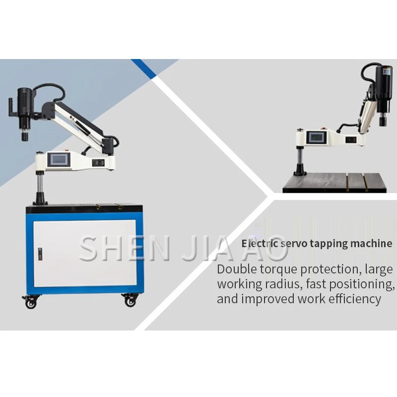 

Нарезной станок, автоматический M3-M16, электрический нарезной станок, сервоэлектрический нарезной станок, универсальный нарезной станок с ЧПУ, 220 В, 1 шт.