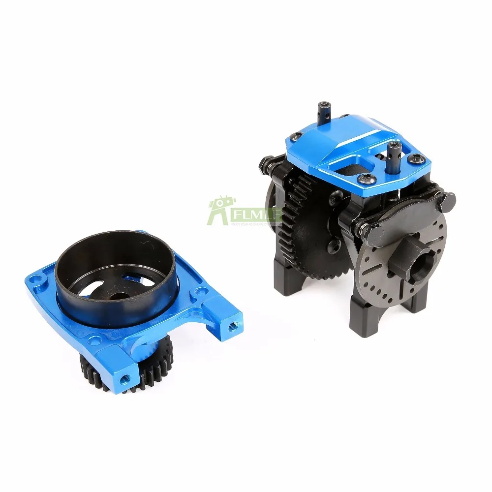 Metal Super High Speed Gear Module Assembly Set Fit for 1/5 Losi 5ive T Rovan LT KingmotorX2