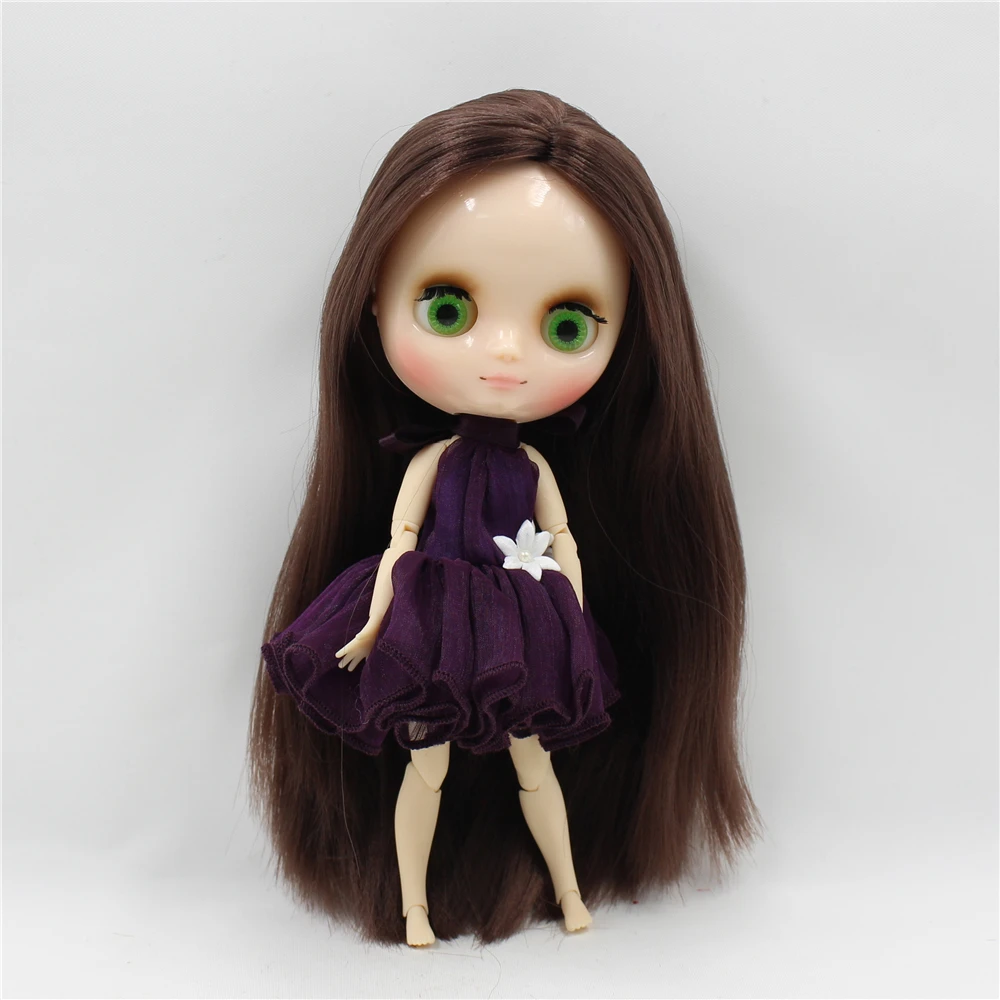 Middie blyth boneca derss colorida apenas para o meio de 20cm renda elegante fofa