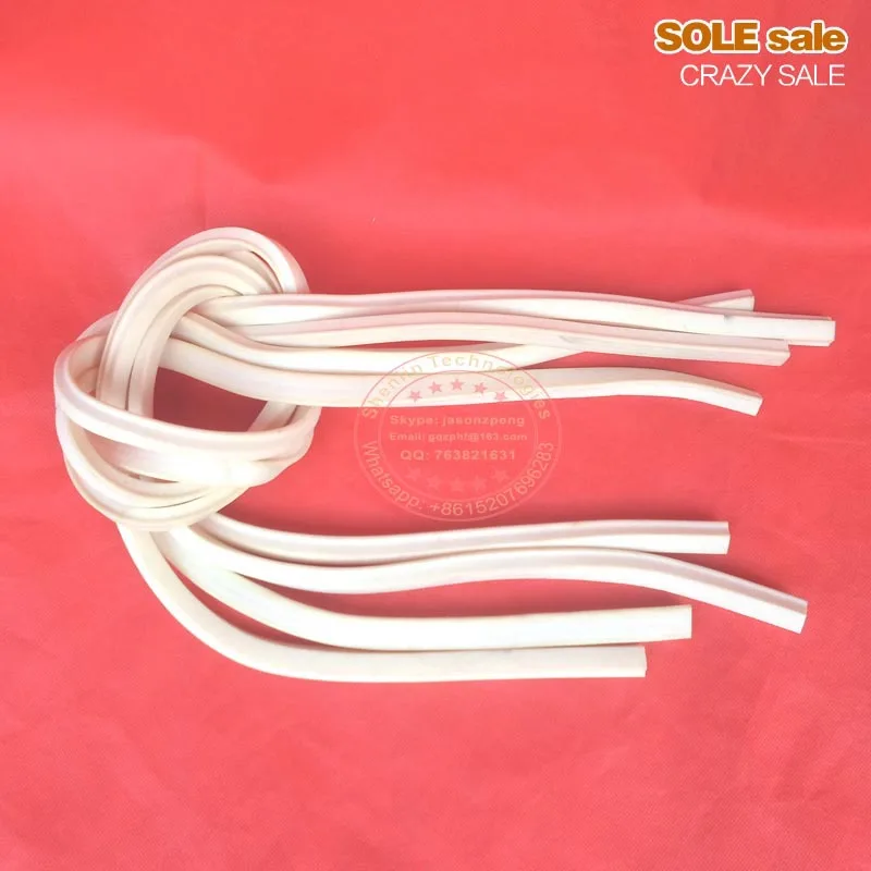 

Pressing strip of pedal sealing machine, sealing strip, hot resistant, 1200mm, white, spare part of pedal sealer