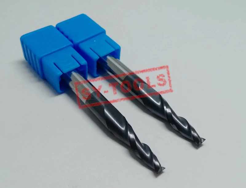 

10PCS D3.0*28*D6*50L 3 degree HRC55 Tungsten Solid Carbide Tapered Flat End Mills With Coating Cone Endmills