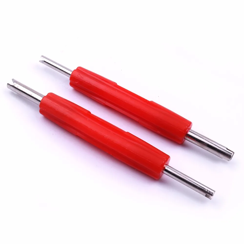 2PCS Car Auto 12cm Red Valve Core Key Remover Removal Tool For A/C R134a R12 Air Conditioning System