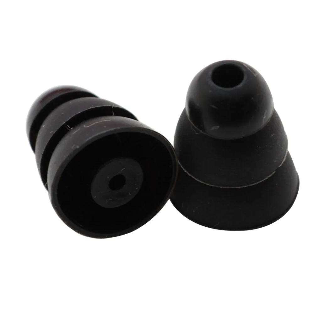 Poyatu L/S حجم ثلاثي شفة سماعات الأذن ل Shure Se215 SE535 SE315 420 425 530 Westone سماعات أذن بديلة