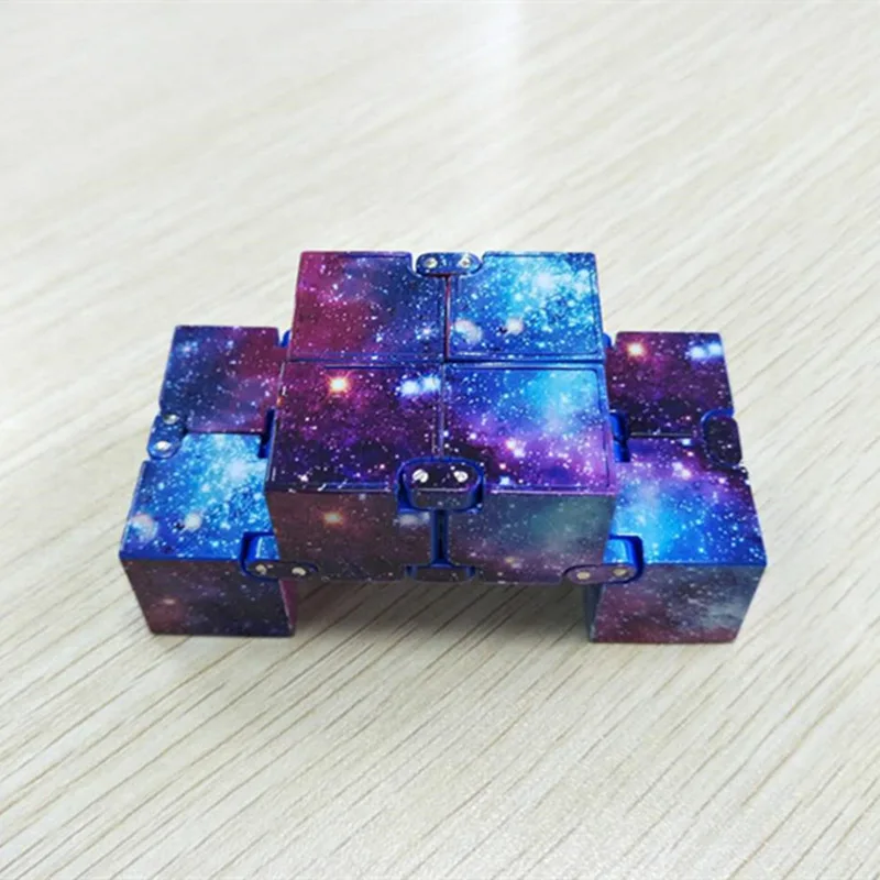 Mini cubo mágico de ansiedade e alívio do estresse, cubo mágico de blocos antipressão edc, brinquedos engraçados para crianças, melhor presente