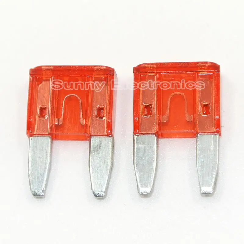 100pcs 10 Amp MINI Blade Fuses  APM / ATM Automotive Fuse - Pack 10A 10Amp A Motorbike