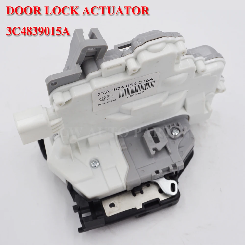 rear left CENTRAL DOOR LOCK LATCH ACTUATOR 3C4839015a FOR VW PASSAT tt B6 b8 audi a4 a5 q3 q5 q7 skoda seat