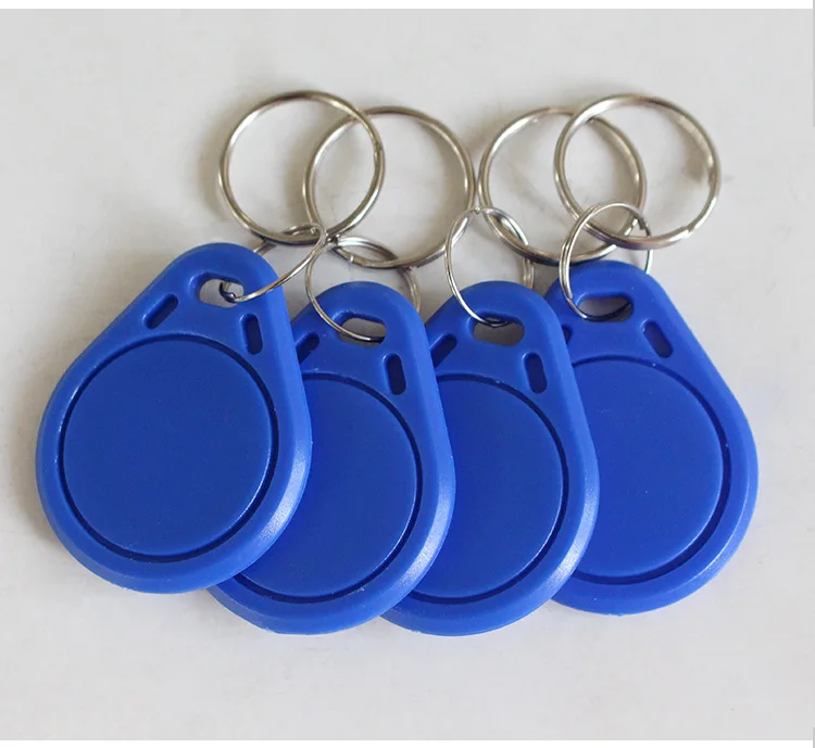 30 pcs Chip RFID Anello Tag readerable Keytag 13.56 MHZ Scrivibile IC Chiave In Bianco Tag