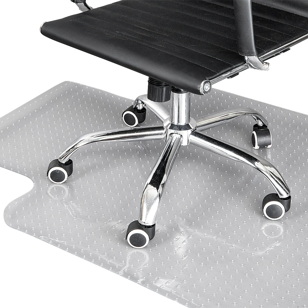 

PVC Home-use Protective Mat Chair Pad with Nail for Floor Chair Transparent