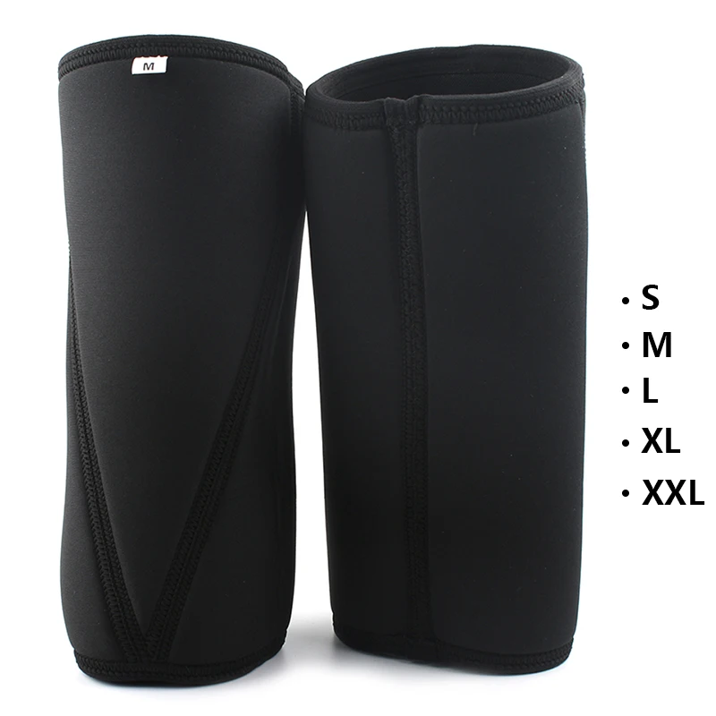 VigorPowerGear-Knee Pads for Crossfit WODS Squats, 7mm Knee Sleeves, Compression Knee Pads, Weight Lifting Powerlifting