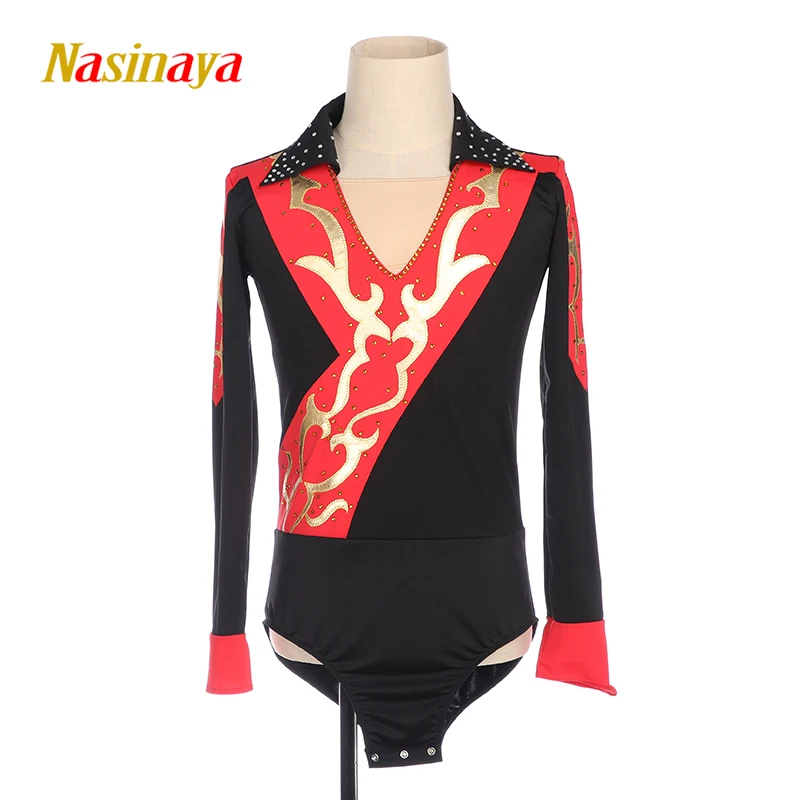 Nasinaya Boys\' Figure Skating Competition Performance Leotard Children\'s Patinaje Rhythmic Gymnastics Costume