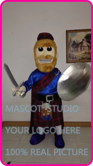 

mascot highlander mascot warrior mascot costume custom cartoon character cosplay fancy dress mascotte theme