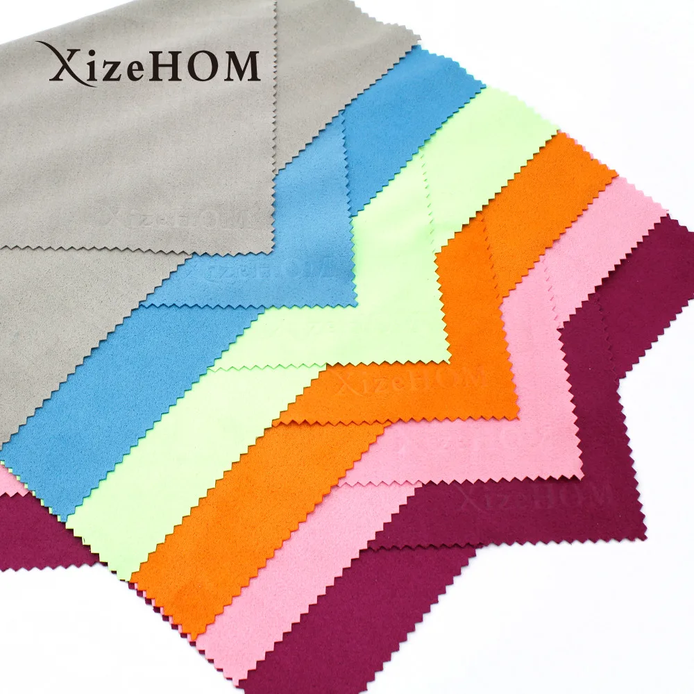 3pcs 25*25cm Suede/knitted fabric Cleaning Cloths Wipes for Lenses Camera Computer Screen Glasses Eyeglass Cleaning Cloth