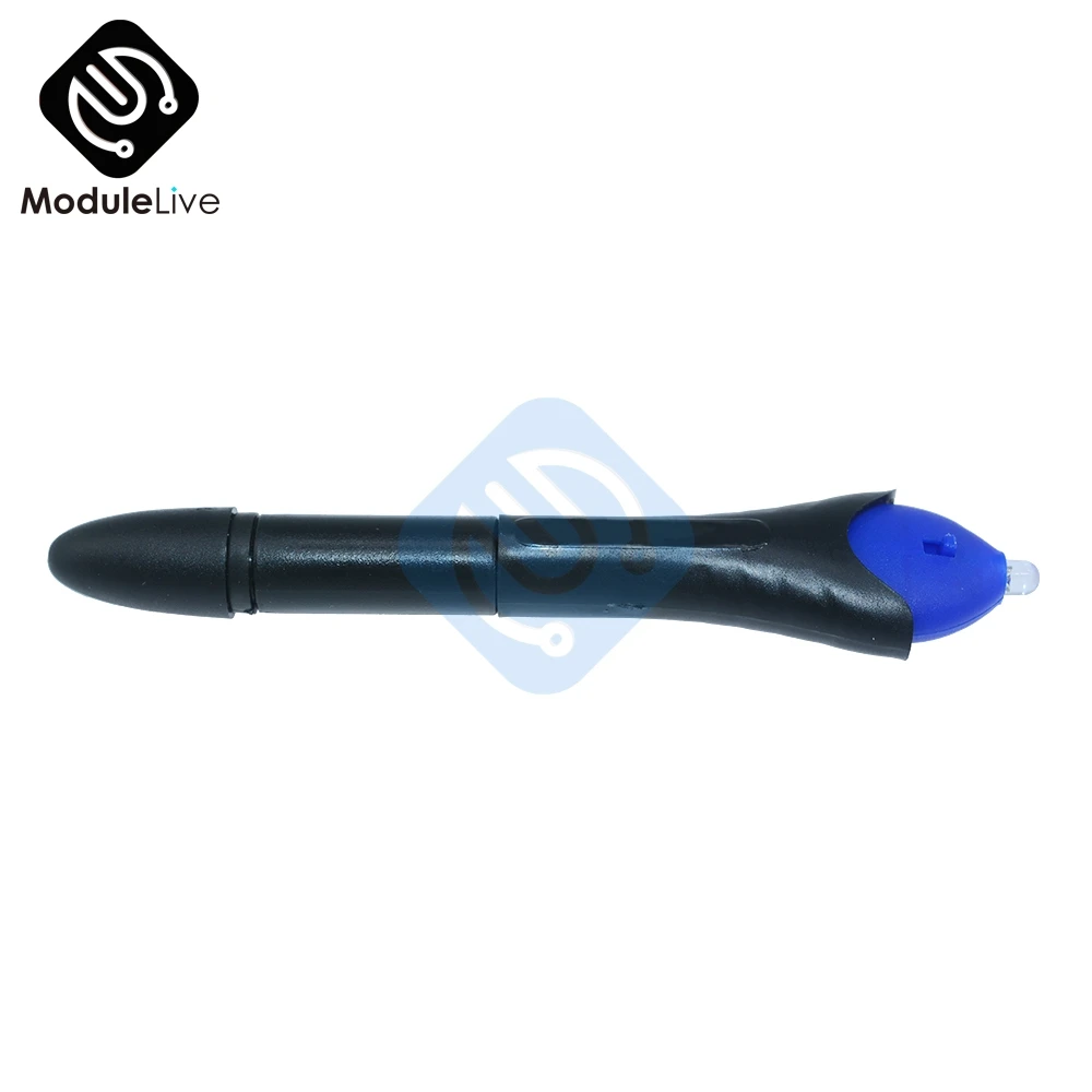 DIY 5 Second Fix Liquid Glass Welding UV Light repair Pen Curing Glue UV Gel Seal Compound Repair Tool (No Battery)