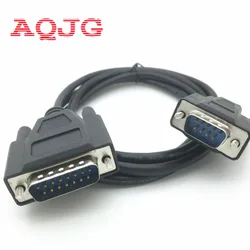DB9 9PIN TO DB15 15PIN db9 Male to db15 male cable 1.5 m wholesale AQJG