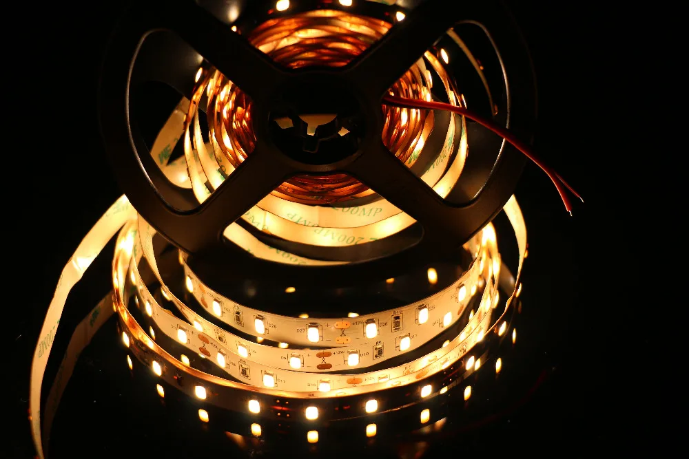 DIY LED U-HOME Hoher CRI 95+ 10mm 60LEDs/M 5M DC12V LED-Streifen Warmweiß 2800K-3200K für Studio, Raum, Geschäft, Schmucktheke – Detail 5
