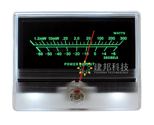 Precision VU meter level meter Peak DB table Audio Volume Unit indicator Panel