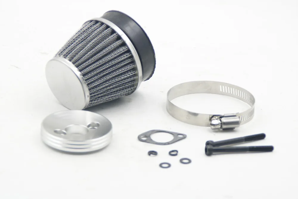 Metal air filter  fit  for Zenoah CY  23cc 26cc 29cc 30.5cc 32cc 45cc  Engines for 1/5 HPI Rovan km Baja 5B 5T 5SC rc car parts