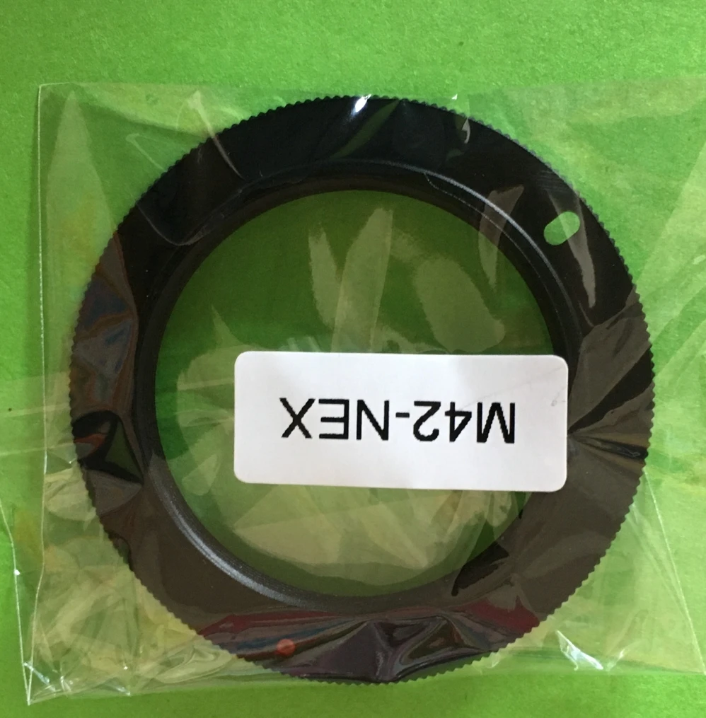 M42-NEX Ultra Thin Transfer Ring Thickness M42 1mm 1.5mm 2mm 3mm 4mm 5mm 6mm Lens To NEX SNEX3 NEX5 NEX6 NEX-5N NEX-7 Lens