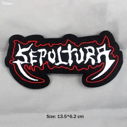 Fashion Cool Rock Music Band Patches Embroidery for Clothes Iron on Apparel DIY Stickers for Jackets Backpack Badges