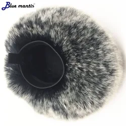 Outdoor Artificial Fur Wind Microphone Cover Muff Windscreen Sleeve Shield For Tascam Dr100MK3 Dead Cat for Tascam DR100 MKIII