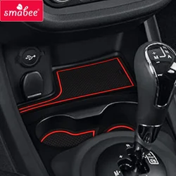 smabee Gate slot pad for LADA vesta Non-slip Interior Door Pad/Cup  VESTA MAT 6pcs pvc red blue white black