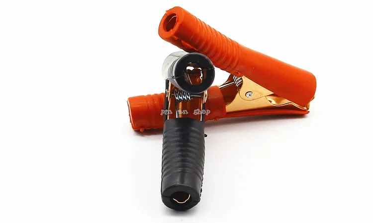 Hot Auto Alligator Clips Accuklemmen Crocodile Clip 100A Rood + Zwart