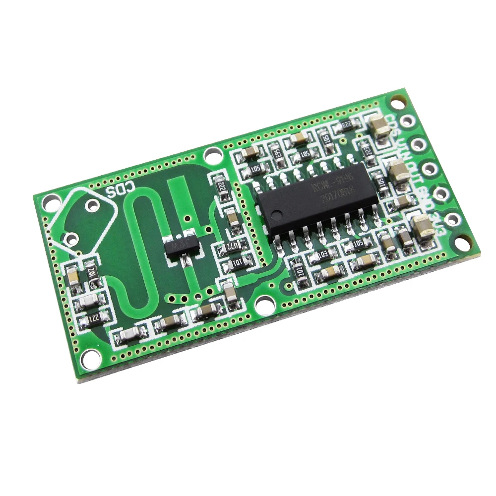 RCWL-0516 RCWL 0516 Microwave Radar Sensor Human Sensor Body Sensor Module Induction Switch Module Output 3.3V