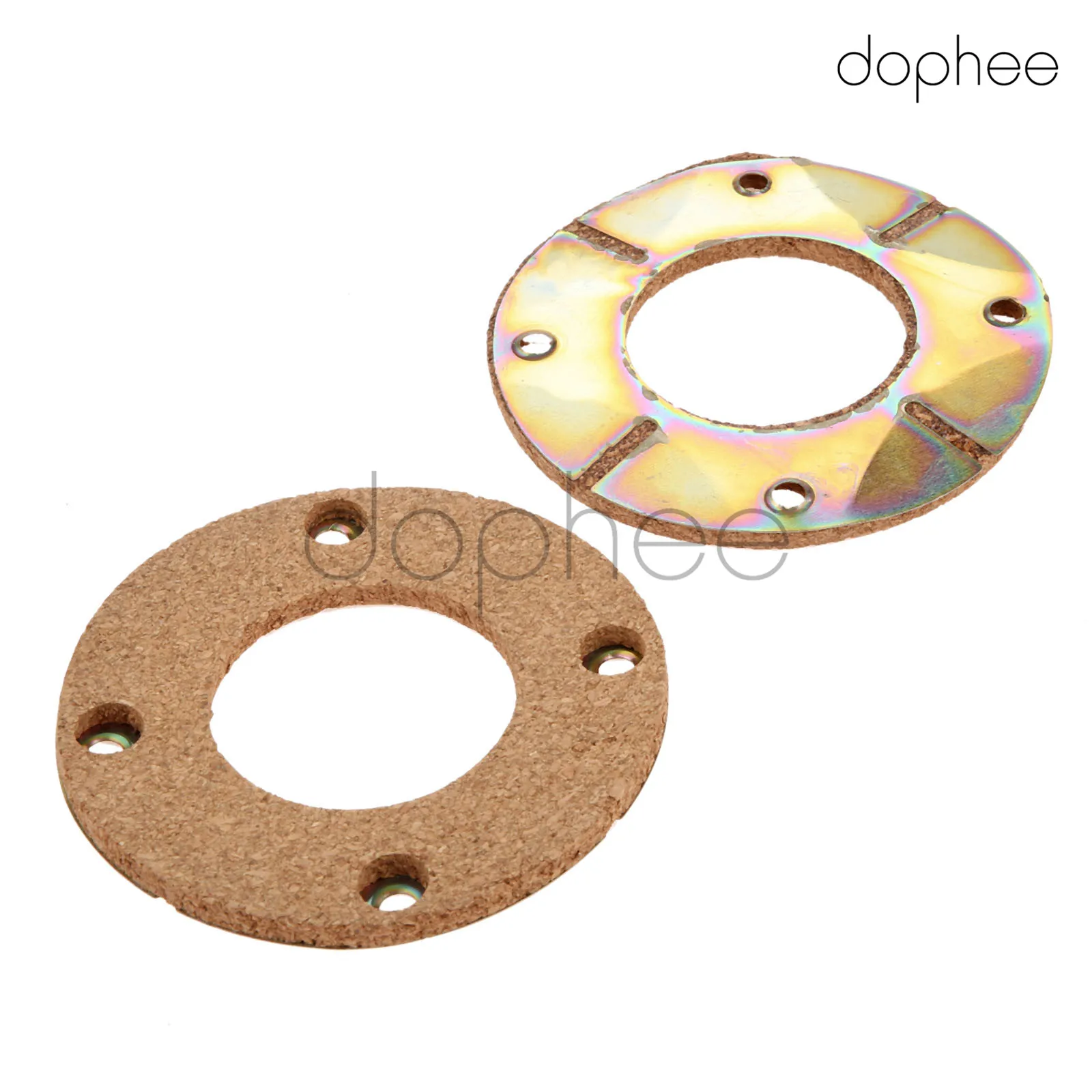 dophee 1pcs Metal Sewing Machine Motor Friction Clutch Brake Pad Motor Friction Plate