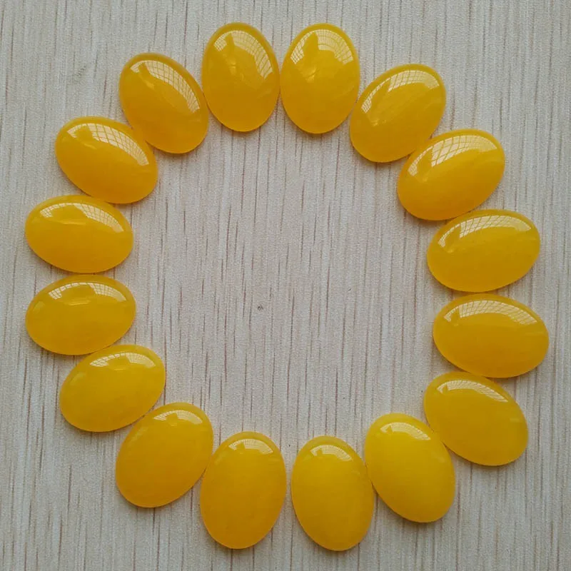 

Wholesale 20pcs/lot fashion good quality yellow onyx Oval CAB CABOCHON teardrop stone beads for jewelry making 18x25mm free