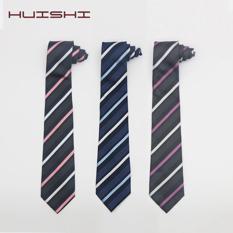 

Tie For Men Woven Meeting Wedding Mens Ties Necktie For stripe Neck Ties Gravata