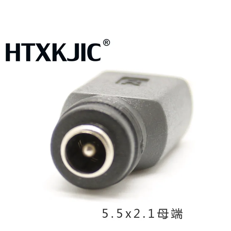 رؤوس مربعة محمولة جديدة لمحول شاحن الطاقة لأجهزة lenovo و USB 5.5*2.1