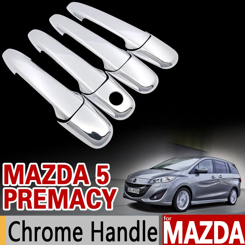 

Для Mazda 5 Premacy 2004-2017 хромированная накладка на ручку 2005 2007 2011 2012 2015 2016 автомобильные аксессуары наклейки Стайлинг автомобиля