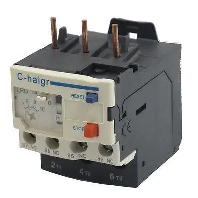 

LRD 3P Electric Thermal Overload Relay 1NO 1NC 0.16A,0.25A,0.4A,0.63A,1A,1.6A,2.5A,4A,6A,8A,10A,13A,18A,24A,32A,38A