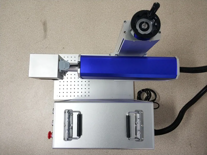 Macchina per marcatura laser a fibra laser 30W Wuhan BCX con macchina per marcatura touch screen in vendita
