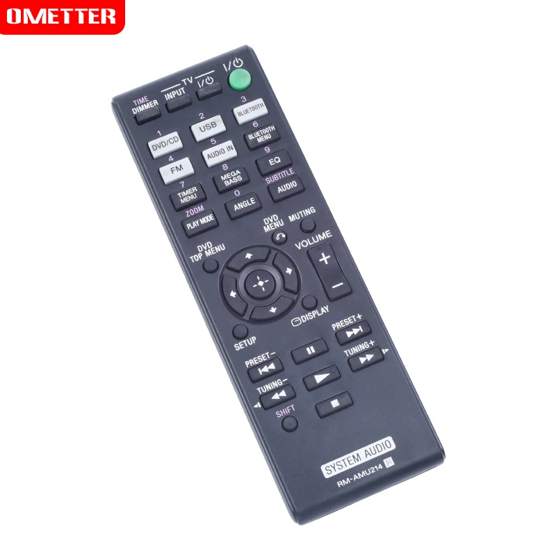 Dla Sony CMT-SBT40D System Audio nowy RM-AMU214 zdalnego sterowania